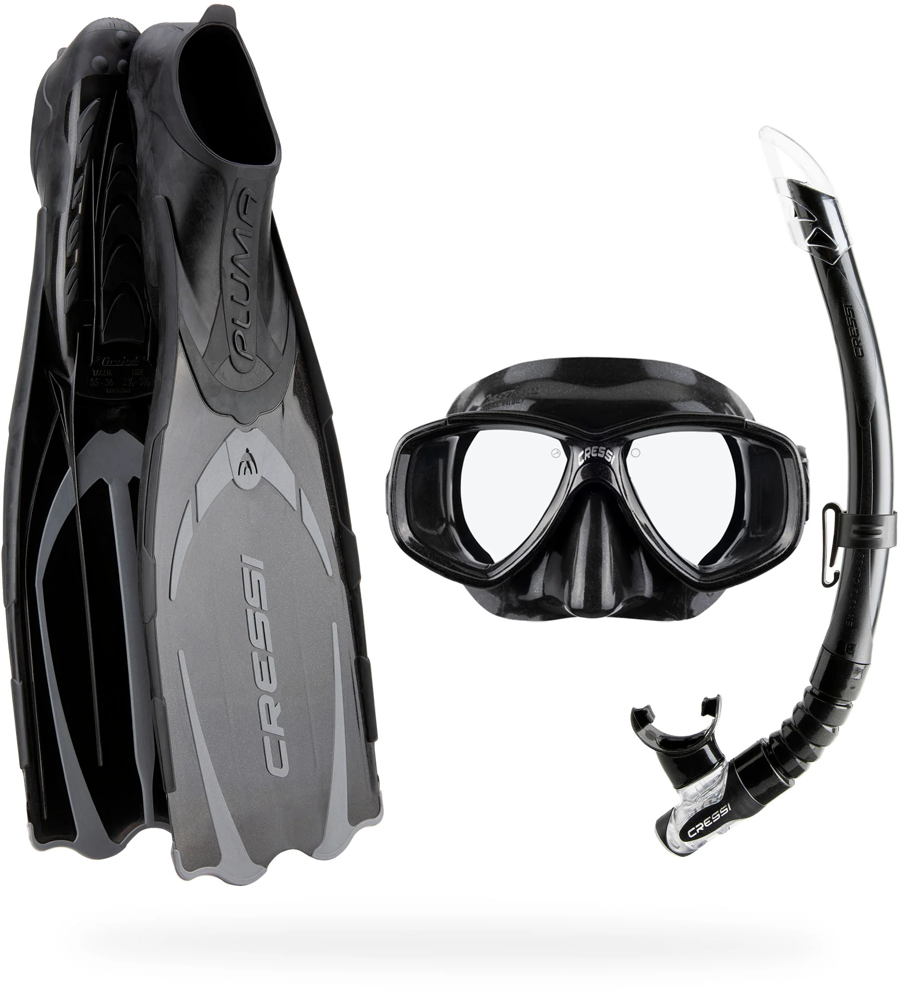 Pluma Snorkeling fins set